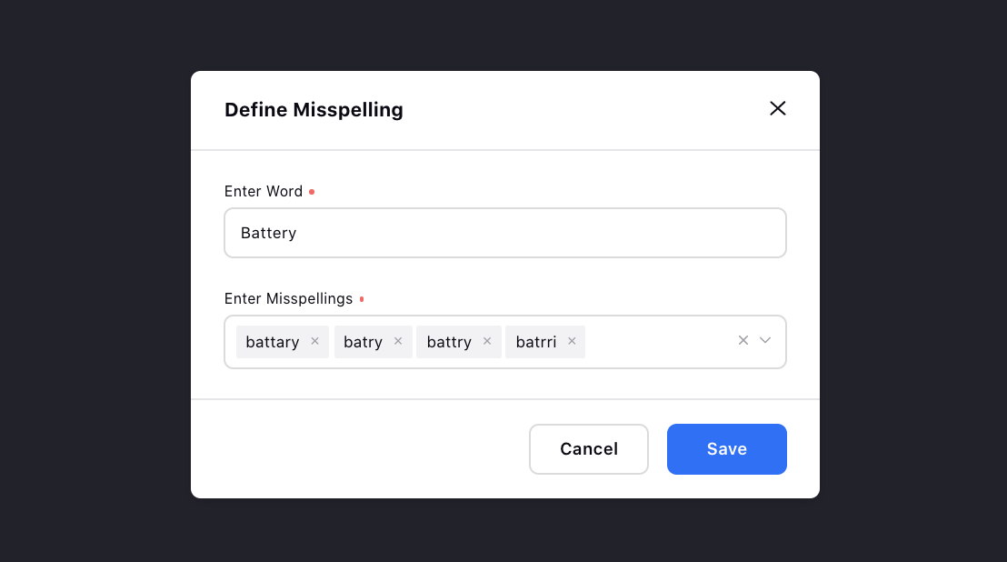 how-to-define-synonyms-misspellings-sprinklr-help-center