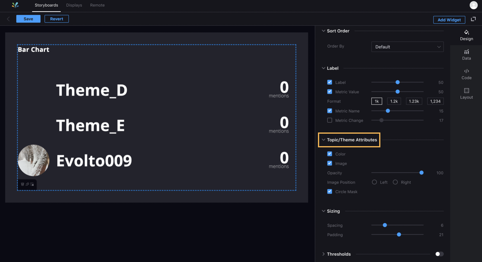 Choosing Theme Attributes