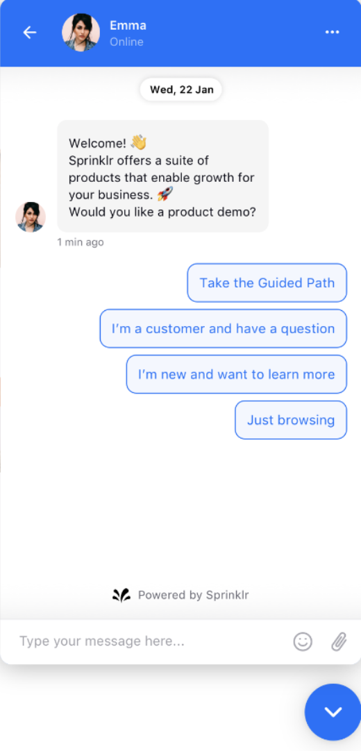 Modern Skin For Live Chat Widget