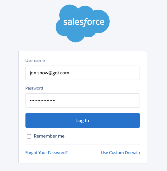 Salesforce Login