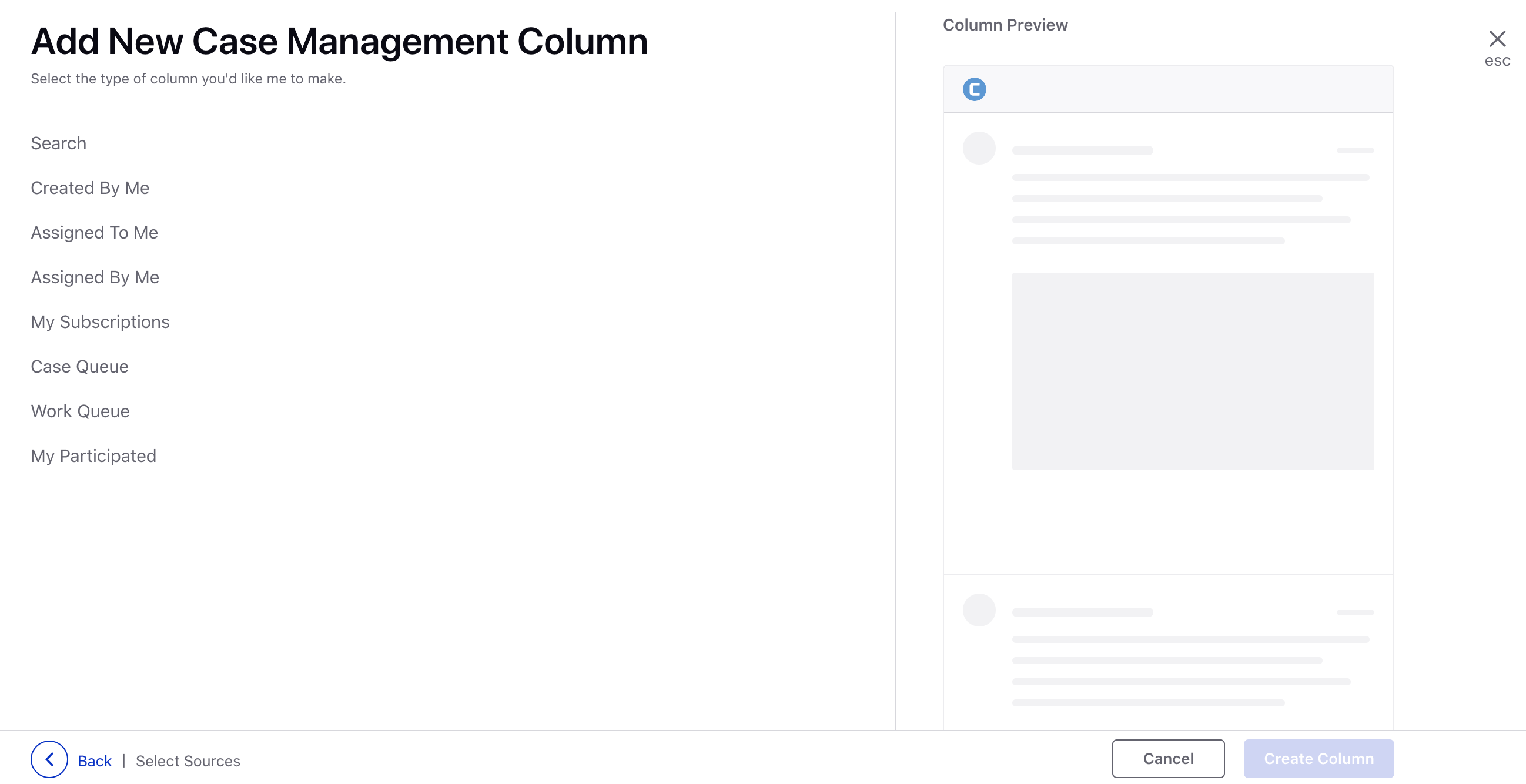 Adding Case Management Column in Agent Console