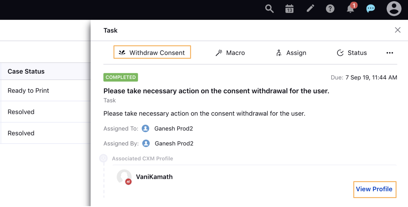 Unified Front Office Platform_Privacy_Consent Withdrawal Cases