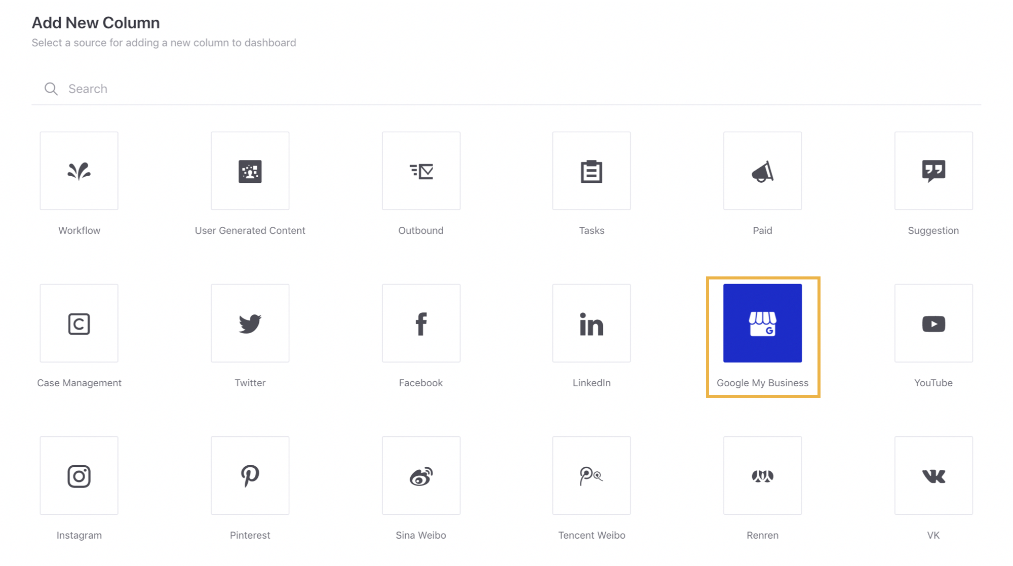 ModernEngagement_EngagementDashboards_AddNewColumn_GoogleMyBusiness.PNG