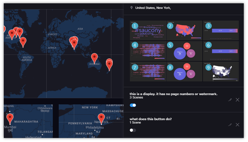 Previewing Display URL Details