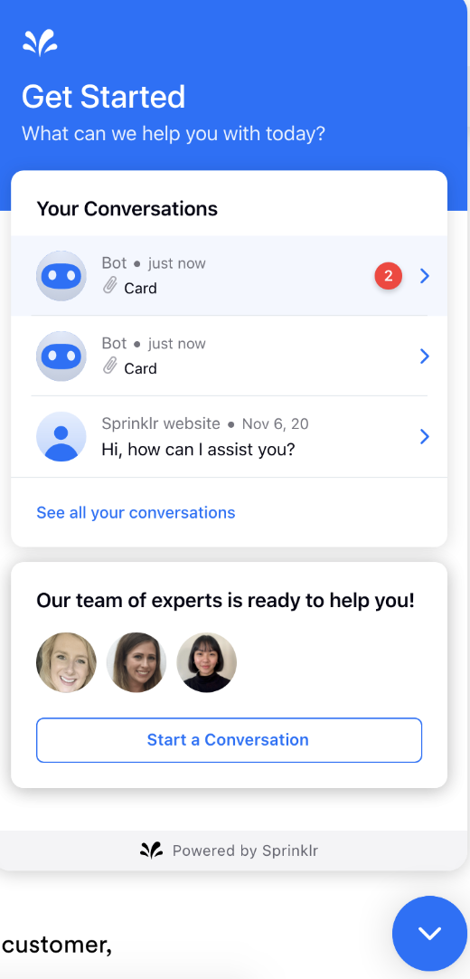 Modern Skin For Live Chat Widget