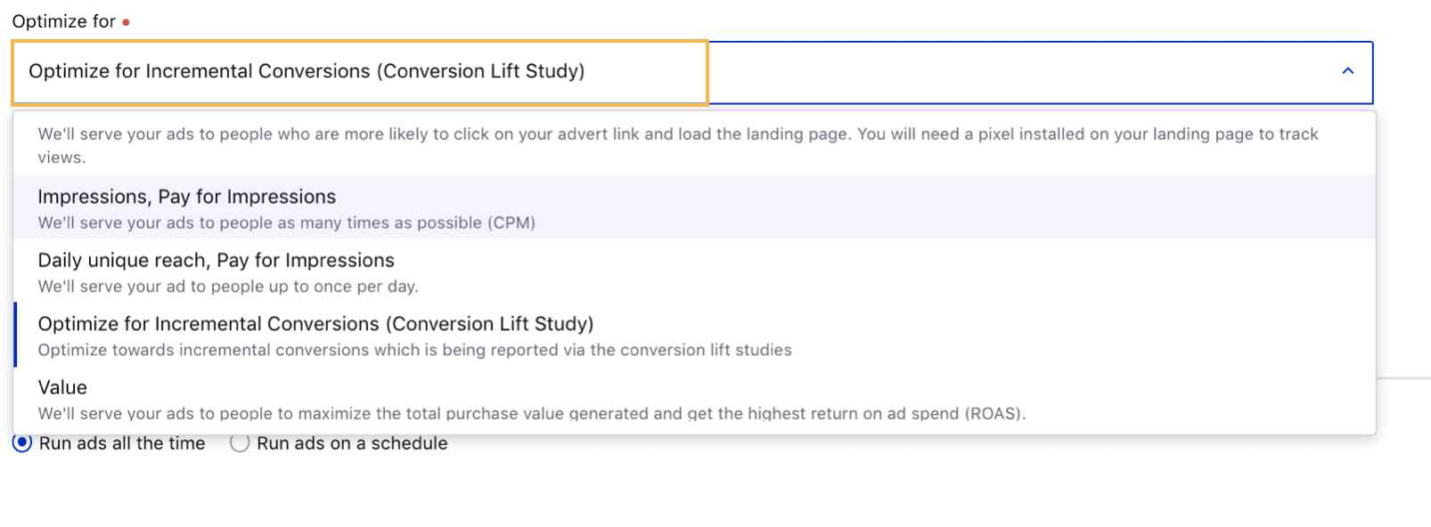 Optimizing Facebook Ads For Incremental Conversions