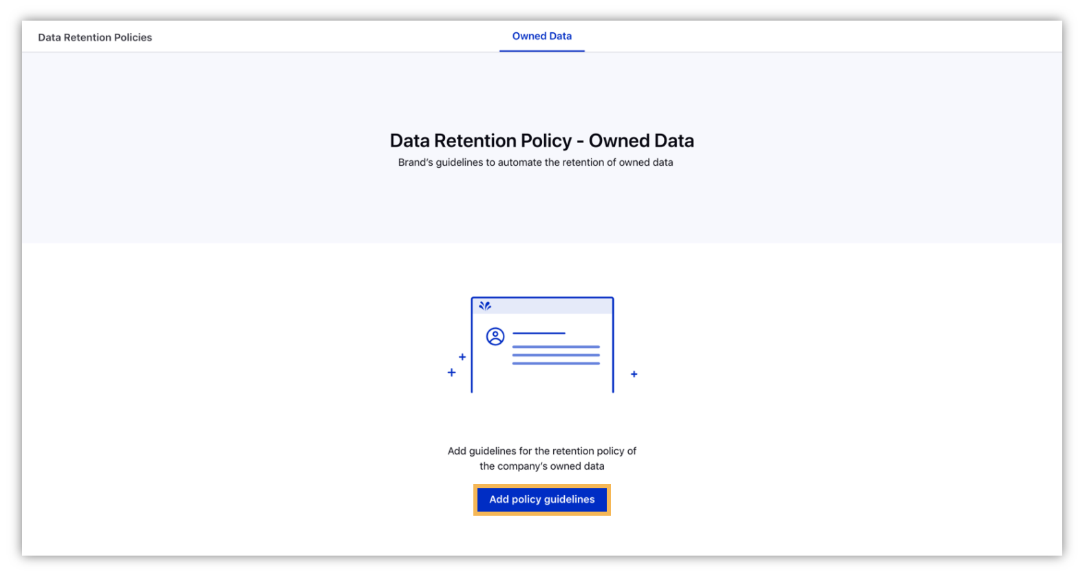 Adding Retention Policy Guidelines within Privacy Cloud