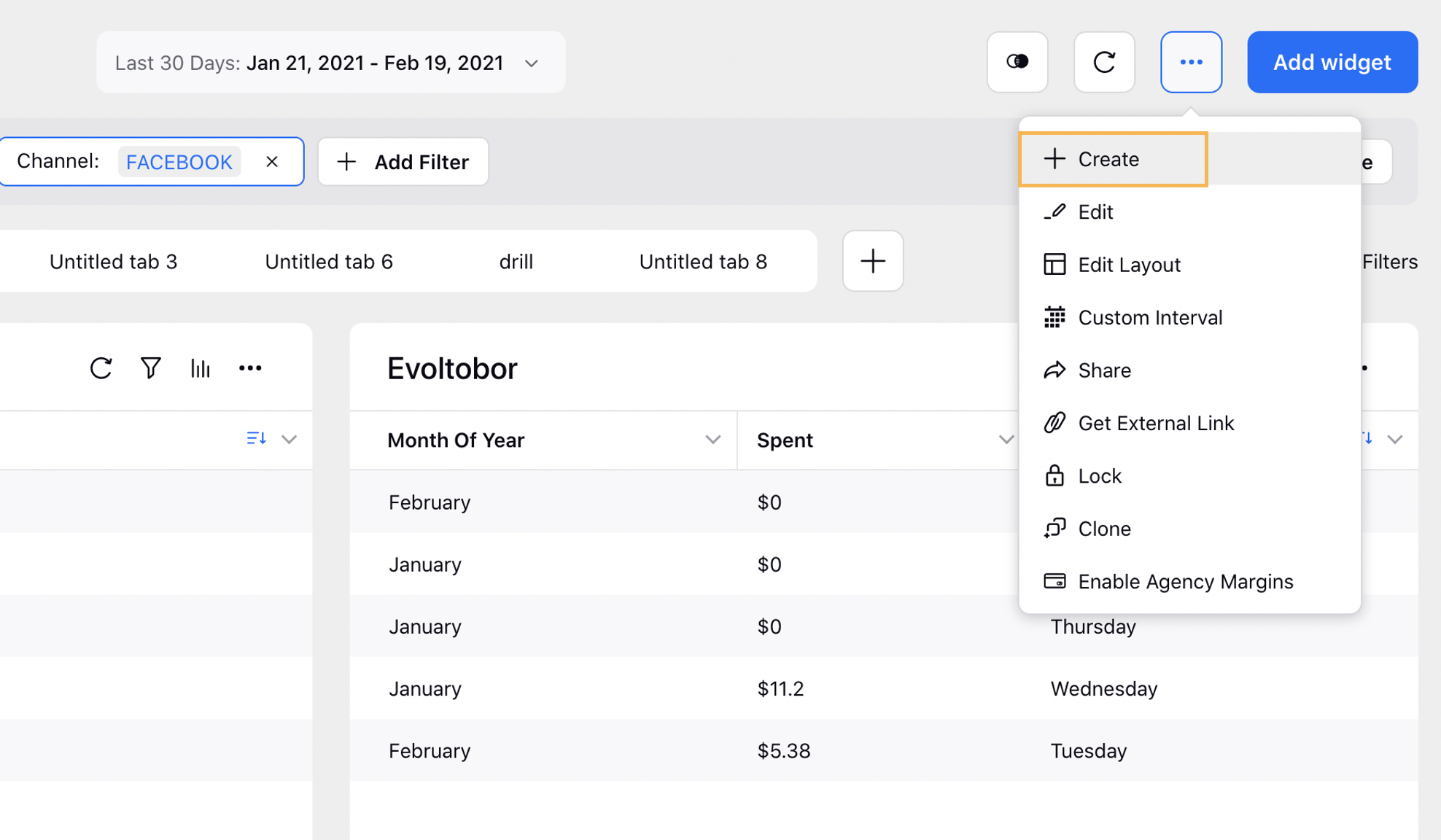 Creating an Ads Reporting Dashboard in Ads Reporting