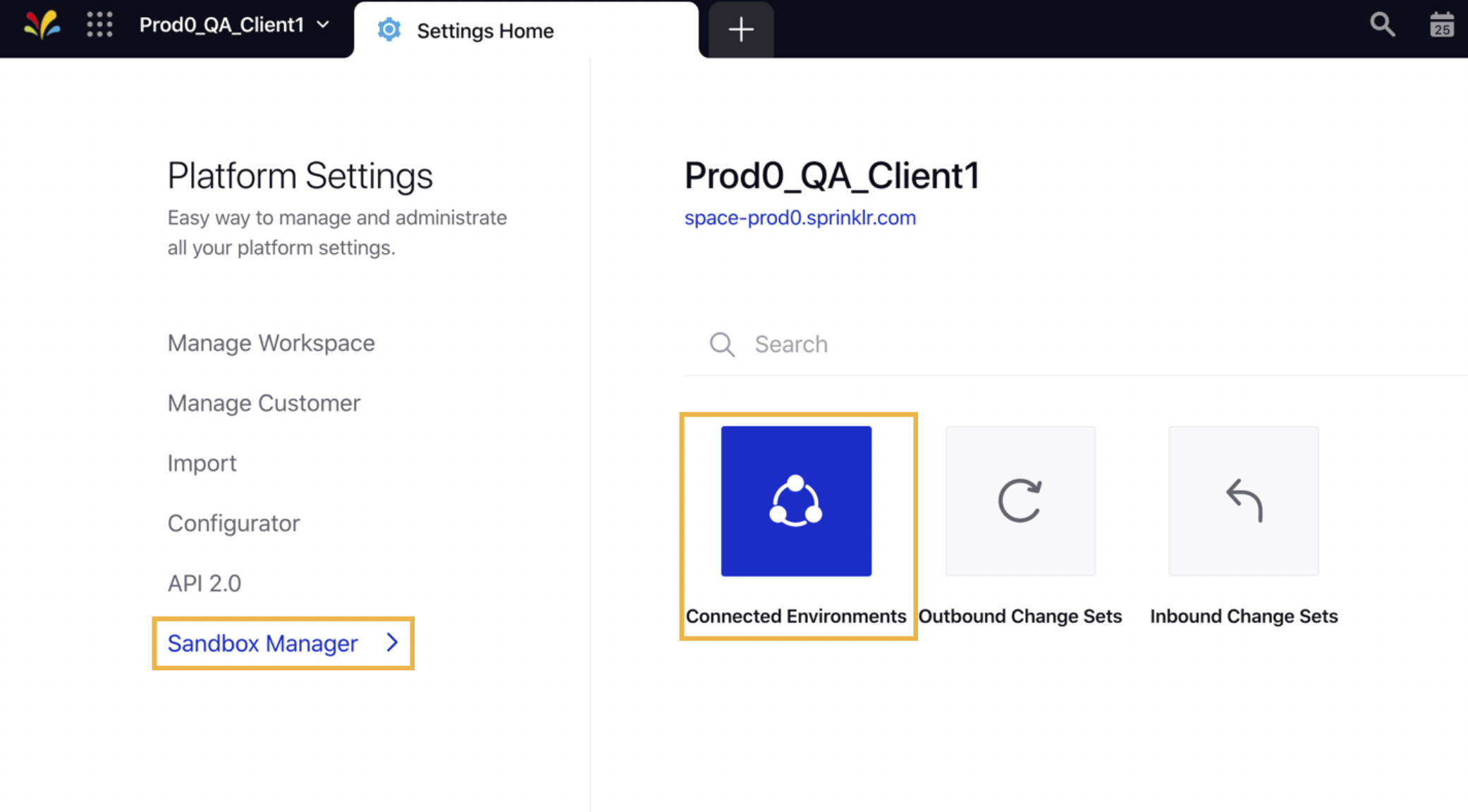 PlatformSettings_SandboxManager_ConnectedEnvironments.png