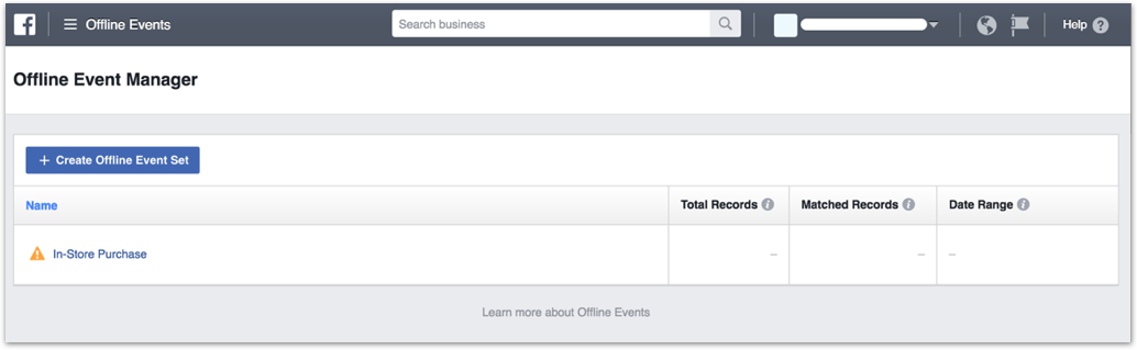 FB Native Offline Events Manager