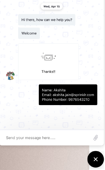 Disabled Header in Live Chat Widget