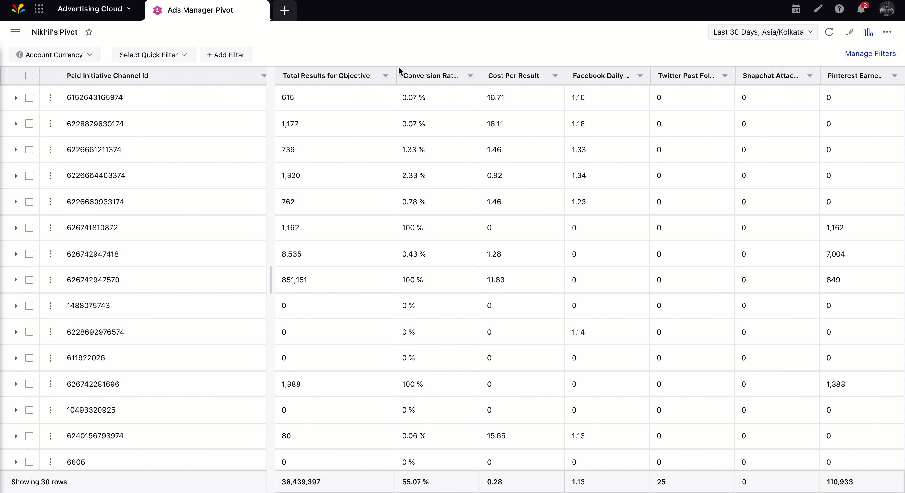 Save Pivot Table Column Width