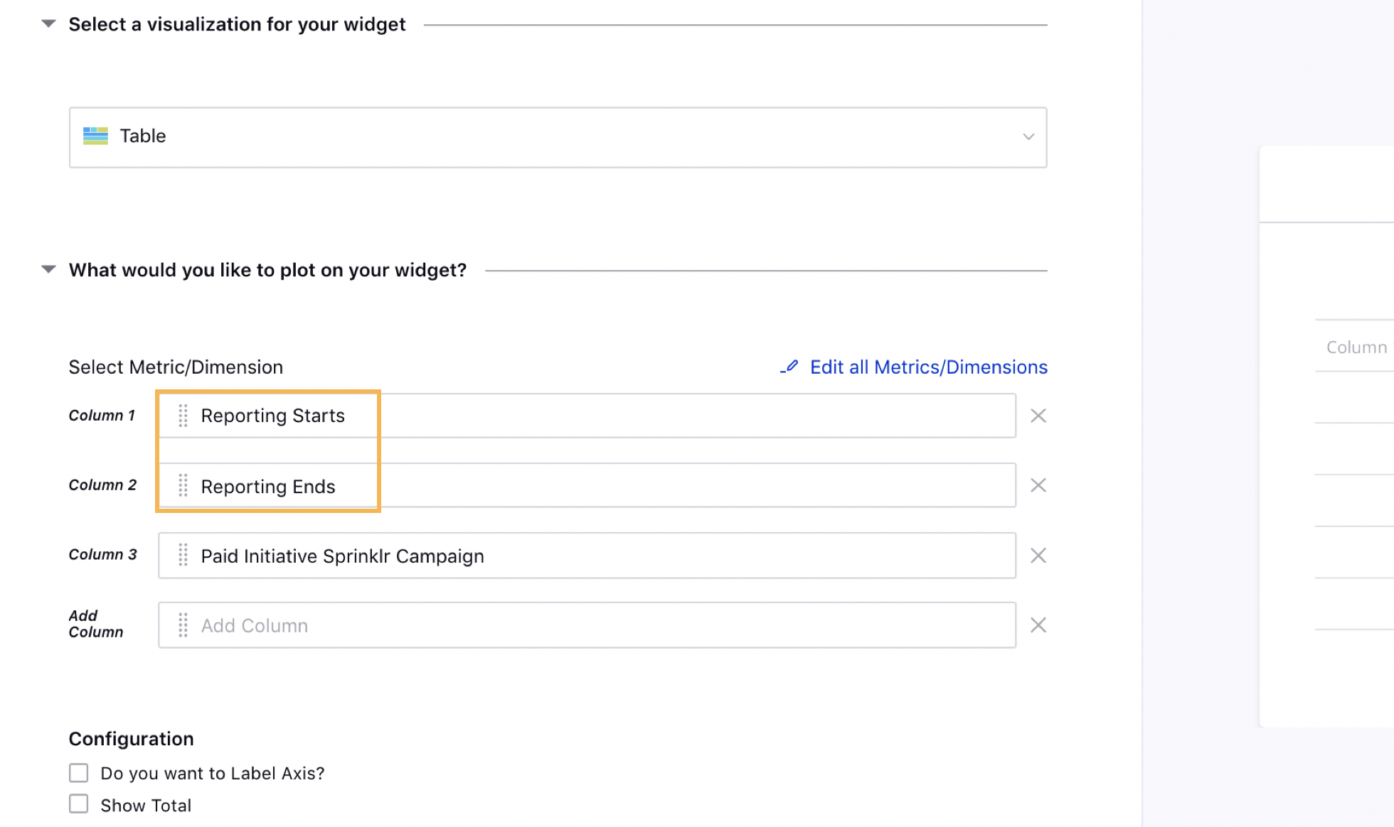 Ads Reporting dimensions to fit Search Ads 360 template