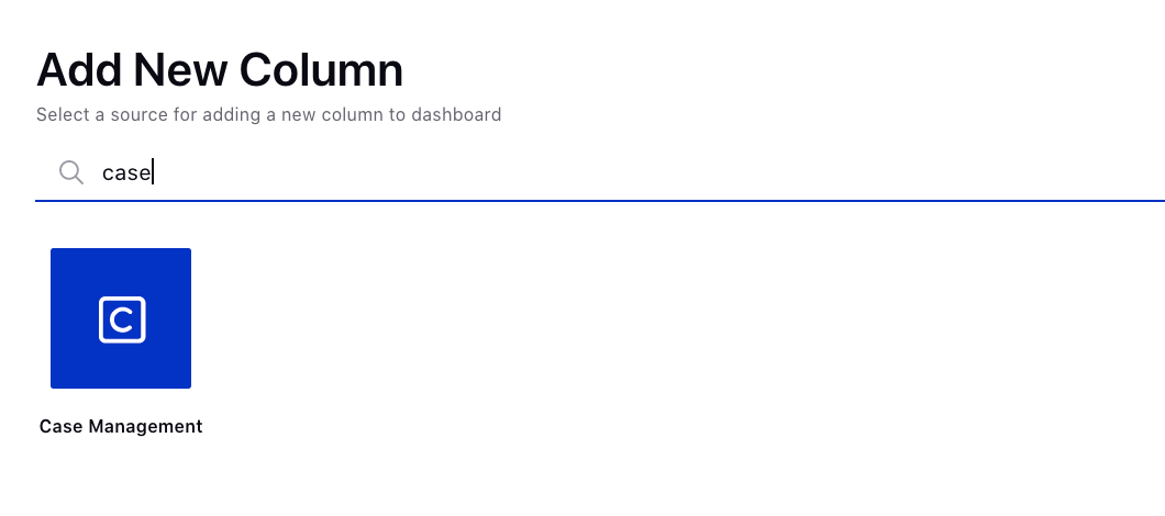 Adding Case Management Column in Agent Console