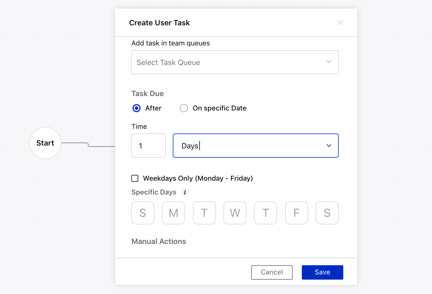 Setting Task Due Date for a Specific Day