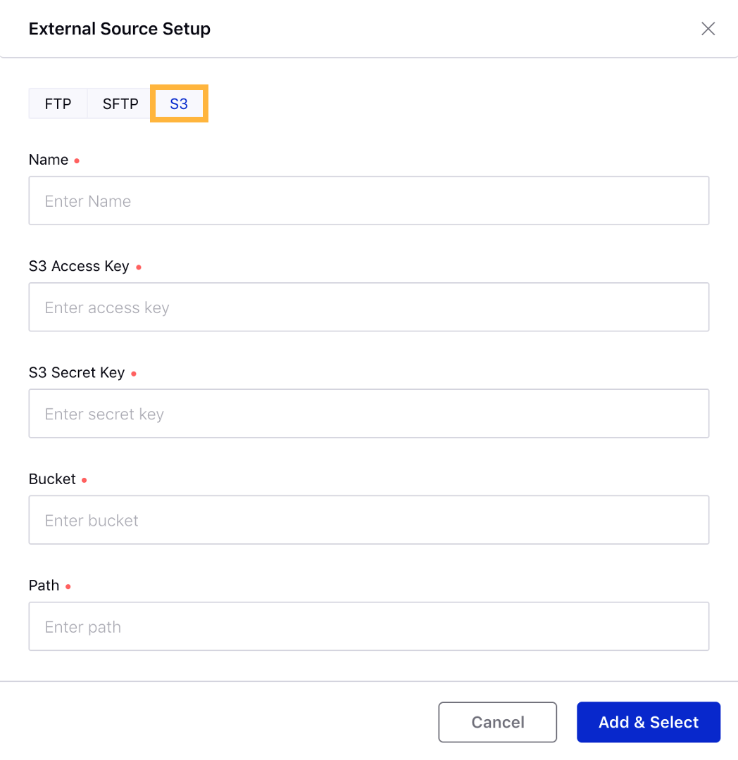 Introducing new storage option S3 to store Sprinklr exports externally