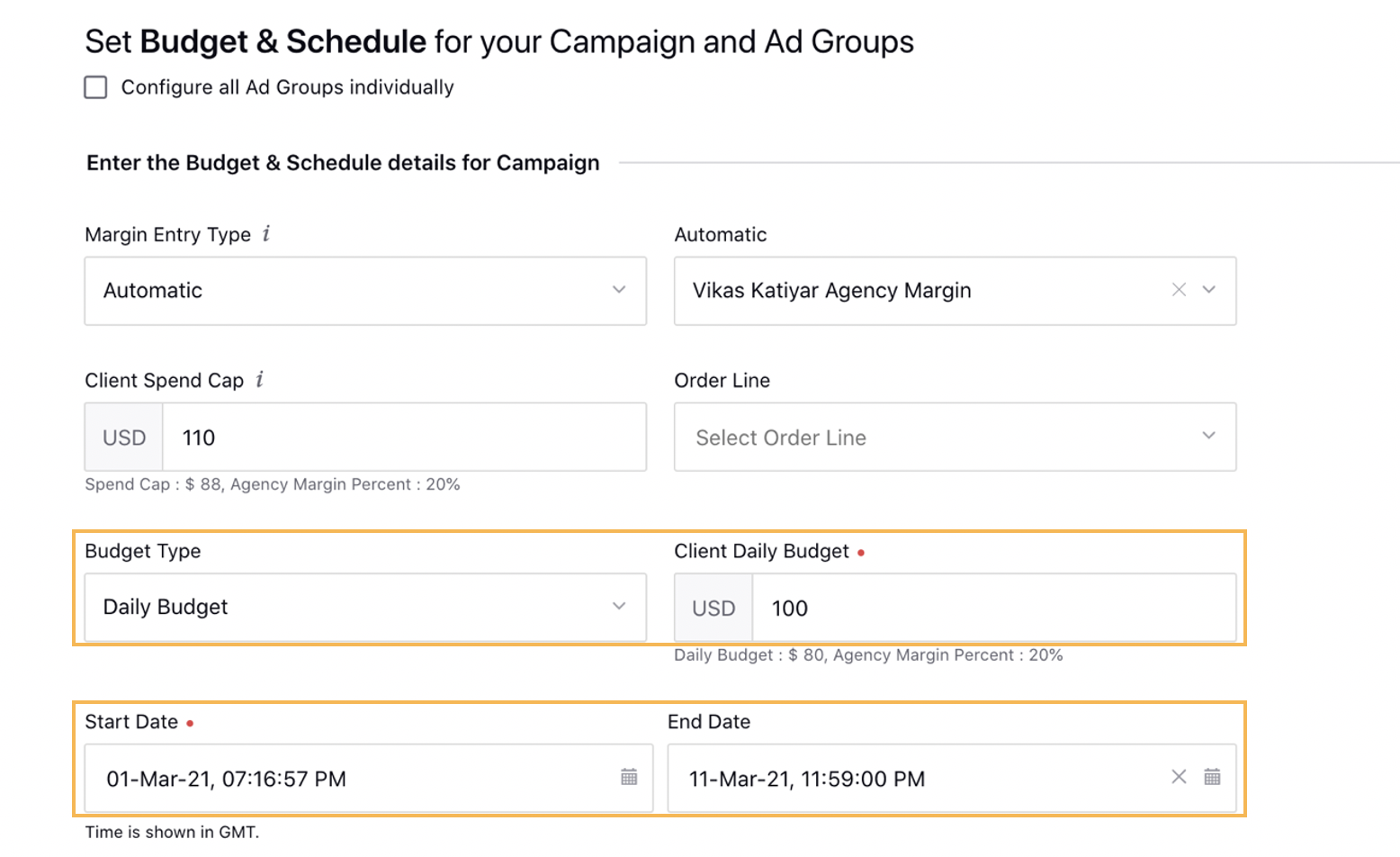 Budget Scheduling for Pinterest Traffic Campaigns at Campaign level