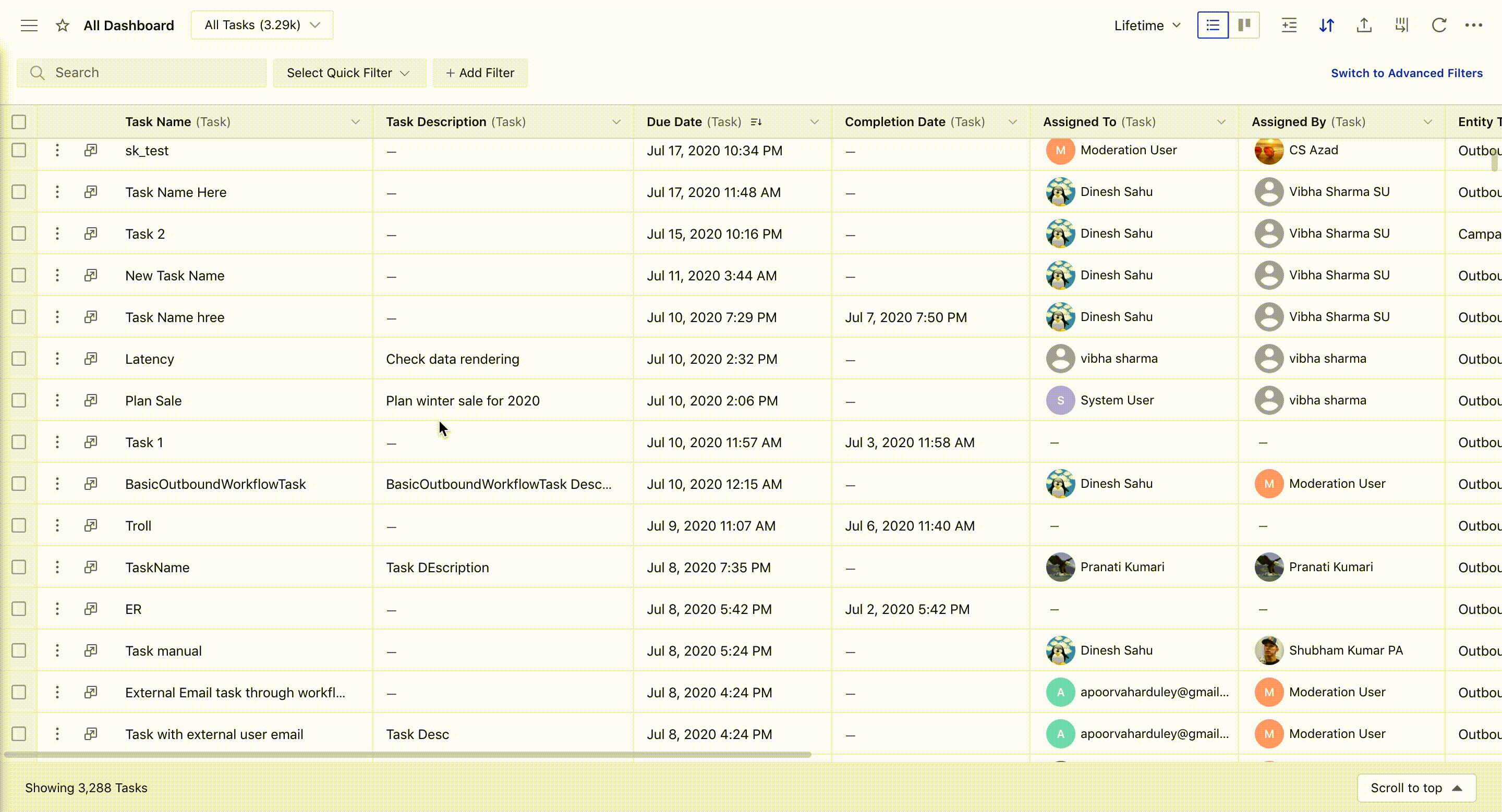 Navigating to Associated Message from the Task Third Pane