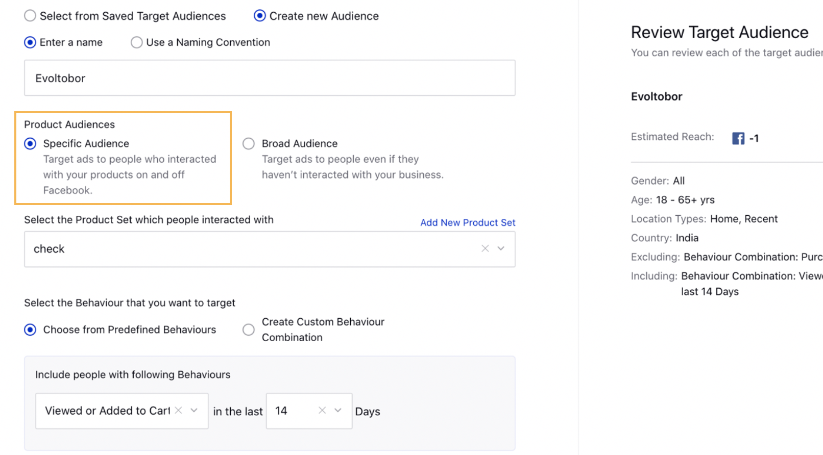 Targeting Your Audiences