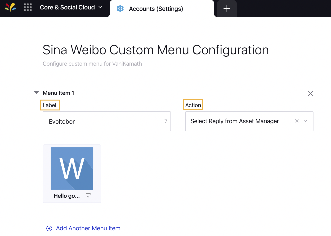 ModernEngagement_OwnedSocialAccounts_SinaWeibo_CustomMenu_Configuration.png