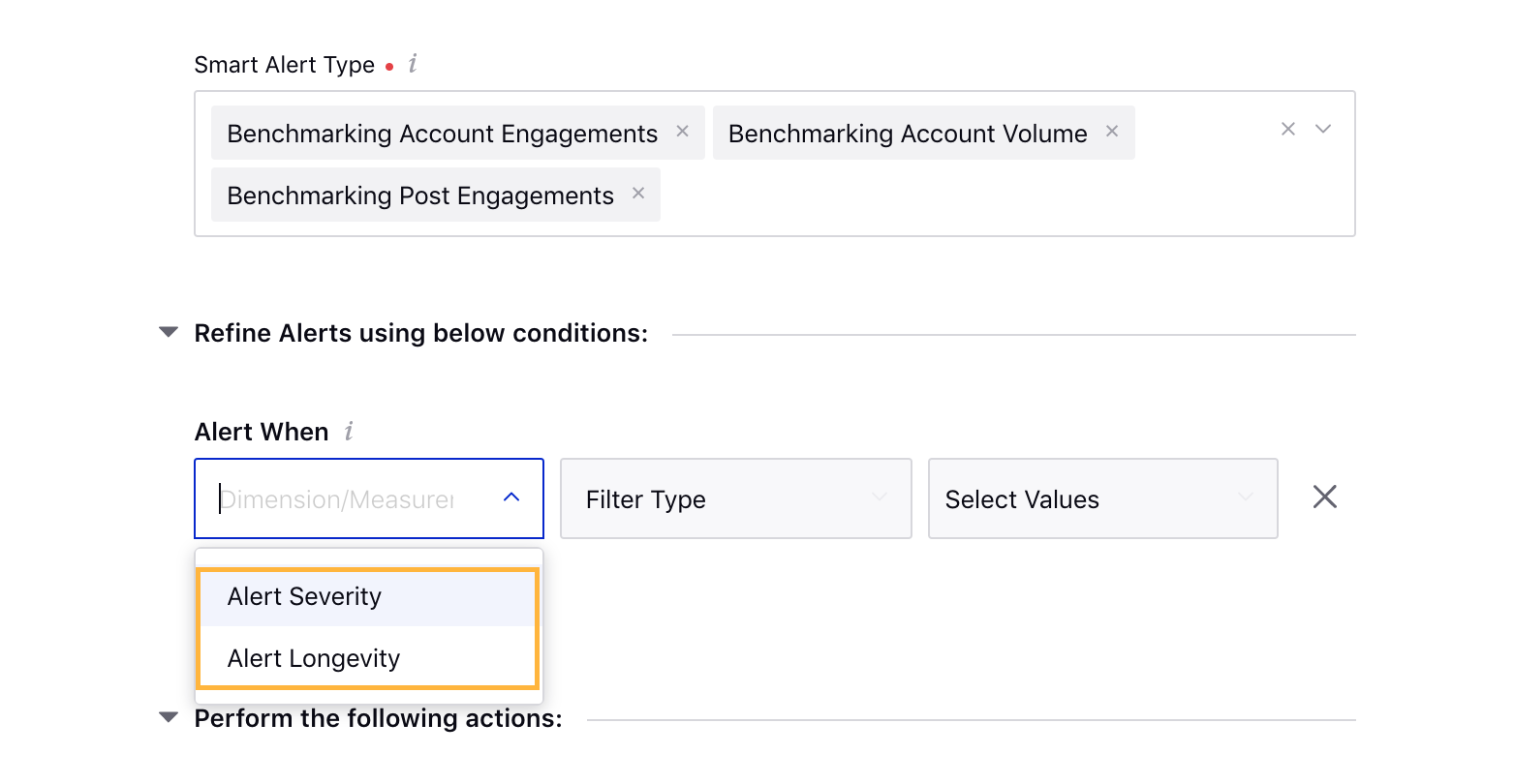 Support Alert Severity and Alert Longevity for Benchmarking Alerts